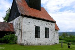Buskerud - Øvre Eiker - Fiskum gamle kirke