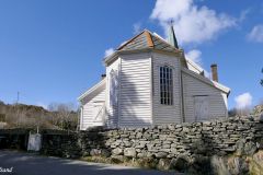 Hordaland - Øygarden - Hjelme - Hjelme gamle kirke