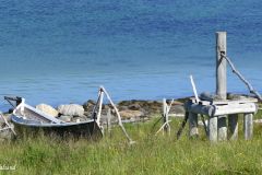 Troms og Finnmark - Porsanger - Smørfjord - Sjøsamisk tun