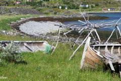 Troms og Finnmark - Porsanger - Smørfjord - Sjøsamisk tun