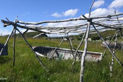 Troms og Finnmark - Porsanger - Smørfjord - Sjøsamisk tun