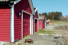 Rogaland - Randaberg - Vistnestunet til Vistevågen - Naustene i Vistnesvågen - Jærkysten