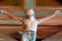 Innlandet - Ringebu - Ringebu stavkirke - Krusifiks fra 1300-tallet