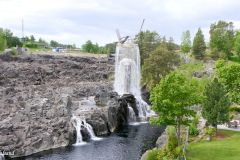 Buskerud - Ringerike - Hønefoss - Hønefossen