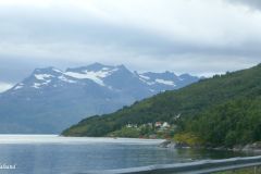 Troms og Finnmark - Salangen - Utover Salangen på Fv848
