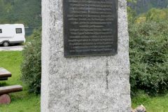 Troms og Finnmark - Salangen - Minnestøtte - Walle Sigurd Tellefsen