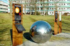 Rogaland - Sandnes - Sandvedparken til Ganddal - Skulptur - Sol