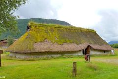 Rogaland - Sandnes - Forsand - Fortidslandsbyen Landa - Bronsealderhuset
