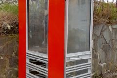 Rogaland - Sandnes - Telefonkiosk ved Sandnes stasjon (vernet)
