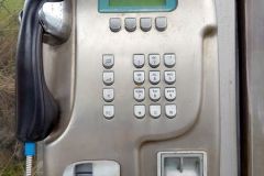 Rogaland - Sandnes - Telefonkiosk ved Sandnes stasjon (vernet)