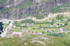 Rogaland - Sandnes - Utsikt fra Øygardstøl ned mot Lysebotn