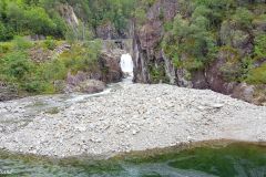Rogaland - Sauda - Allmannajuvet - Storelva og fossen
