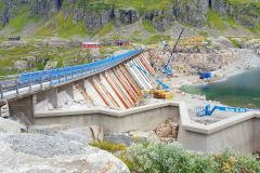 Rogaland - Sauda - Dammen ved Svartavatnet
