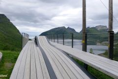 Troms og Finnmark - Senja - Bergsbotn utsiktsplattform
