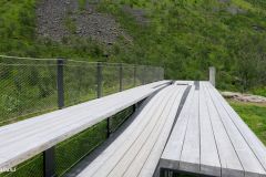 Troms og Finnmark - Senja - Bergsbotn utsiktsplattform