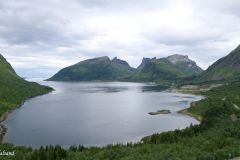 Troms og Finnmark - Senja - Bergsbotn utsiktsplattform