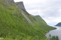 Troms og Finnmark - Senja - Bergsbotn utsiktsplattform