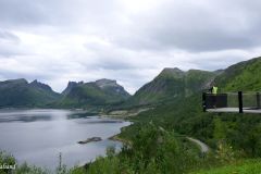 Troms og Finnmark - Senja - Bergsbotn utsiktsplattform