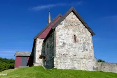 Møre og Romsdal - Smøla - Edøy - Edøy gamle steinkirke