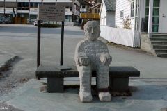 Sogn og Fjordane - Sogndal - Skulptur - Gjest Baardsen (Stig Eikaaas)
