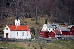 Sogn og Fjordane - Balestrand - Utsikt fra Balestrand over Esefjorden