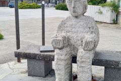Vestland - Sogndal - Sentrum - Skulptur - Gjest Baardsen (Stig Eikaaas)