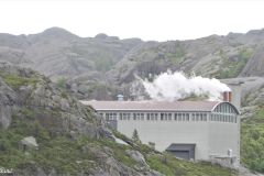 Rogaland - Sokndal - Rv44 - Utsiktspunkt - Titanias tørkeanlegg på Fladen