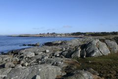 Rogaland - Sola - Vigdel - Ølbørneset - Utsyn mot Ølberg Havn