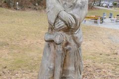 Rogaland - Sola - Sørnesvågen - Skulptur - Viking (Oliver Vogt, 2016) - Hafrsfjord - Jærkysten