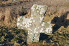 Rogaland - Sola - Tjora gamle kirkegård - Steinkors