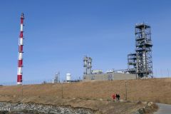 Rogaland - Sola - Tjora - Risavika - Gasums produksjonsanlegg for flytende naturgass
