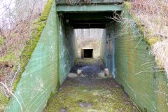 Rogaland - Sola - Ølbergskogen - Sørsiden av leiren - Bombevern