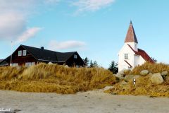 Rogaland - Sola - Solastranda - Strandleiren kapell - Jærkysten