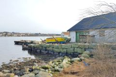 Rogaland - Sola - Innover Hafrsfjord fra Jåsund