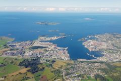 Rogaland - Sola - Tananger - Luftfoto