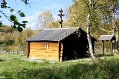 Finnmark - Sør-Varanger - E6 - Neiden - Skoltebyen - St. Georgs kapell