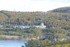 Finnmark - Sør-Varanger - Skafferhullet - Russisk kraftverk - Pasvikelva