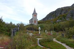 Finnmark - Sør-Varanger - Fv886 - Grense Jacobselv - Oscar II kapell