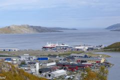 Finnmark - Sør-Varanger - Kirkenes - Utsikt fra Prestfjellet