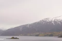 Nordland - Sørfold - Sørfjordmoen - Utsikt over Leirfjorden mot Ørnes