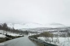 Nordland - Sørfold - E6 - Fjellovergangen over Kobbvatnet