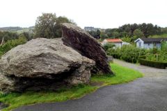 Rogaland - Stavanger - De fire Steene flyttblokk i Våland kolonihage