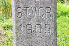 Rogaland - Stavanger - Grensestein 1905 nr 30 - Mosvatnet