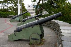 Rogaland - Stavanger - Kanoner ved Valbergtårnet