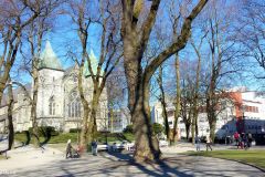 Rogaland - Stavanger - Domkirken - Byparken