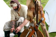Rogaland - Stavanger - Hafrsfjordkaupangen vikingmarked i Møllebukta - Hafrsfjord - Jærkysten
