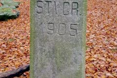 Rogaland - Stavanger - Grensestein 1905 nr 26 - Mosvatnet