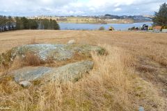 Rogaland - Stavanger - Søre Sunde ved Øygardsveien - Bergkunst - Skålgroper