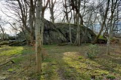 Rogaland - Stavanger - Klovstein flyttblokk på Eiganes-Stokka