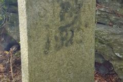 Rogaland - Stavanger - Grensestein 1923 nr 16 - Ved Klovstein på Eiganes-Stokka
